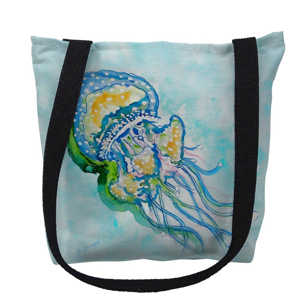 Jelly Fish Medium Tote Bag 16x16. Picture 1