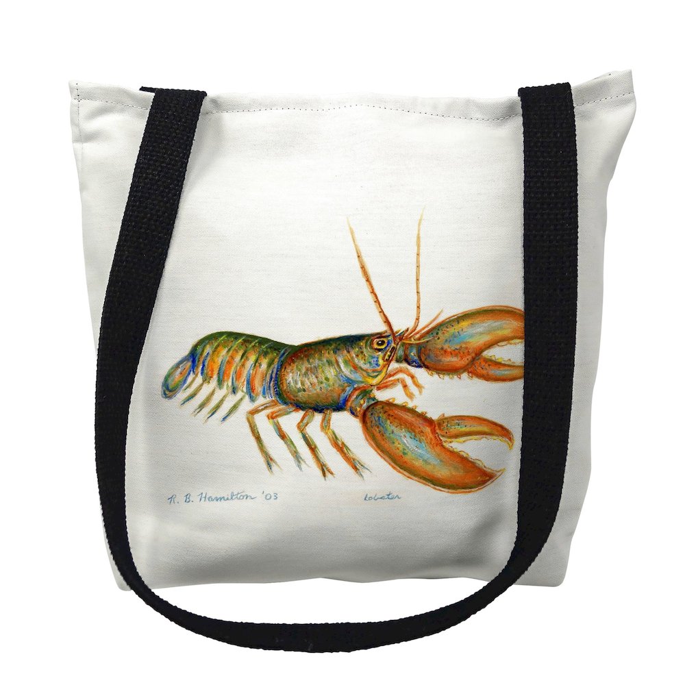 Lobster Medium Tote Bag 16x16. Picture 1