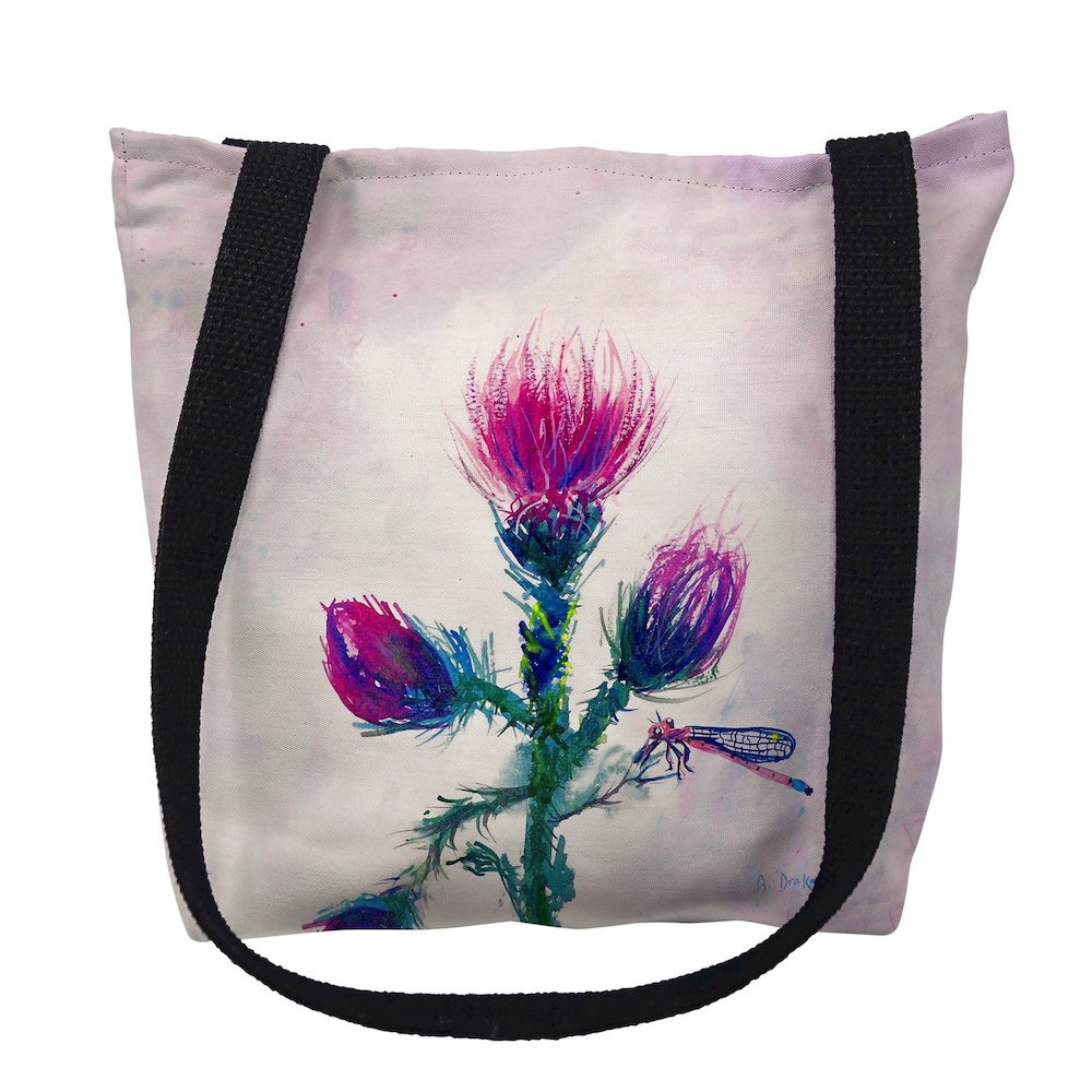 Thistle Medium Tote Bag 16x16. Picture 1