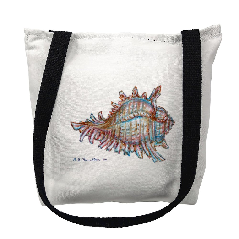 Conch Large Tote Bag 18x18. Picture 1