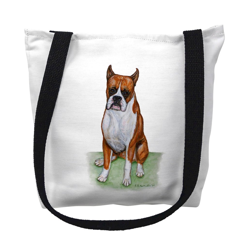 Boxer Medium Tote Bag 16x16. Picture 1
