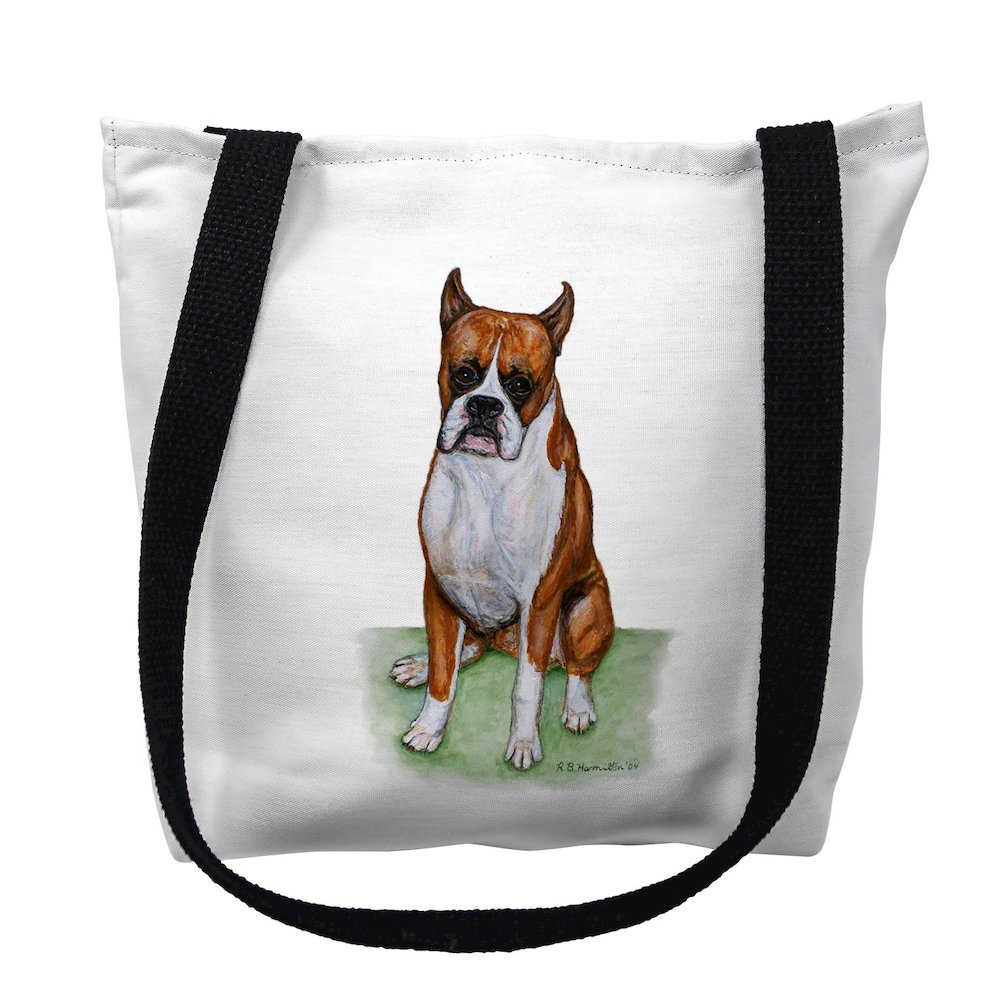 Boxer Small Tote Bag 13x13. Picture 1