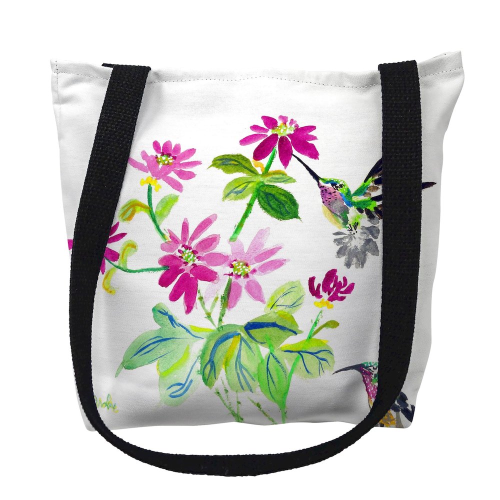 Ruby Throat Medium Tote Bag 16x16. Picture 1