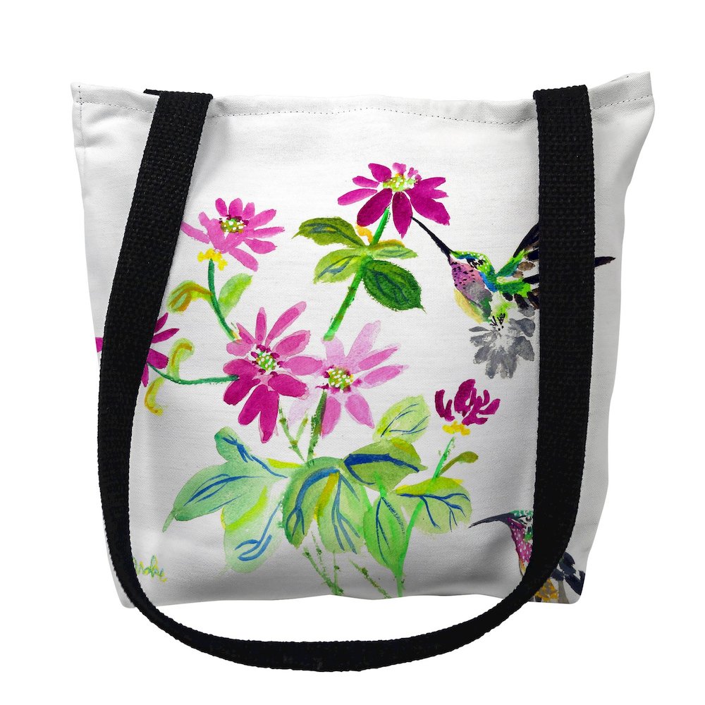 Ruby Throat Small Tote Bag 13x13. Picture 1