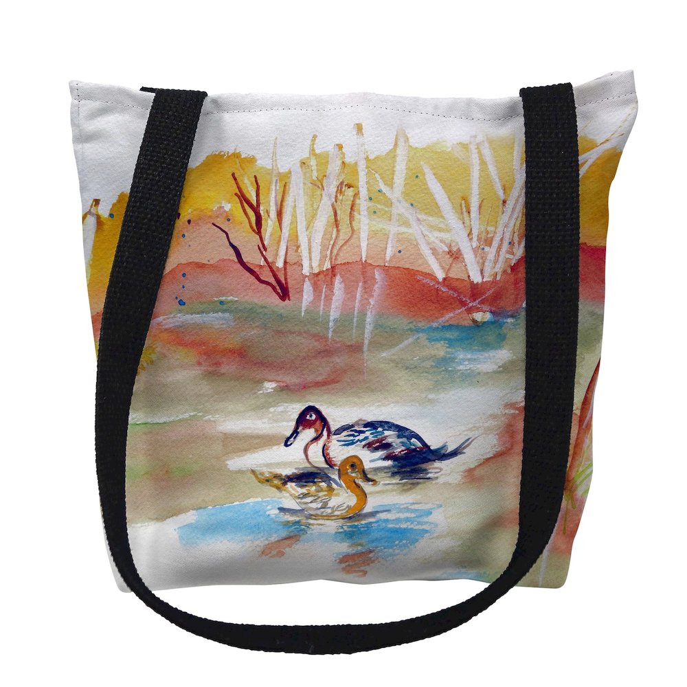 Redhead Pair Medium Tote Bag 16x16. Picture 1
