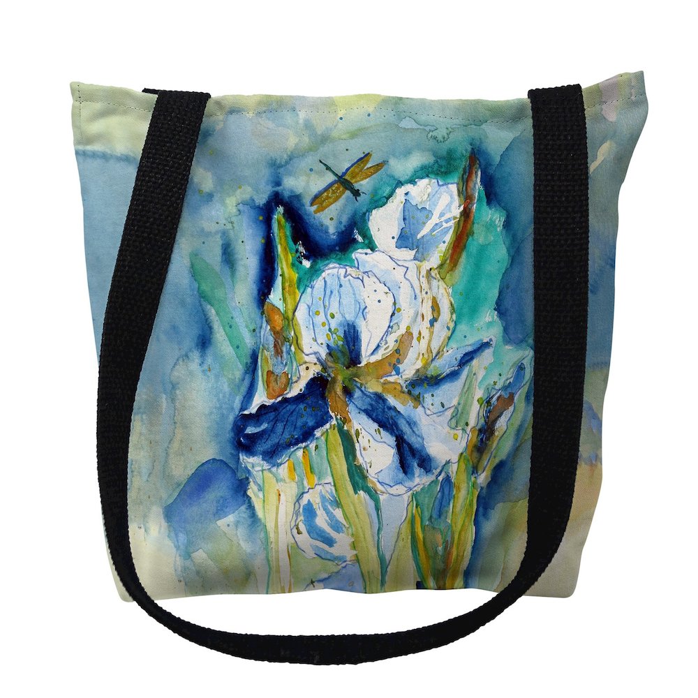 White Ibis Small Tote Bag 13x13. Picture 1