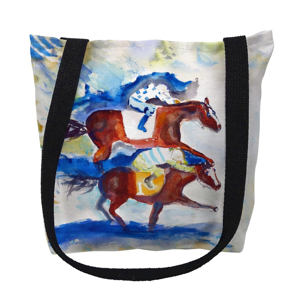 Photo Finish Medium Tote Bag 16x16. Picture 1