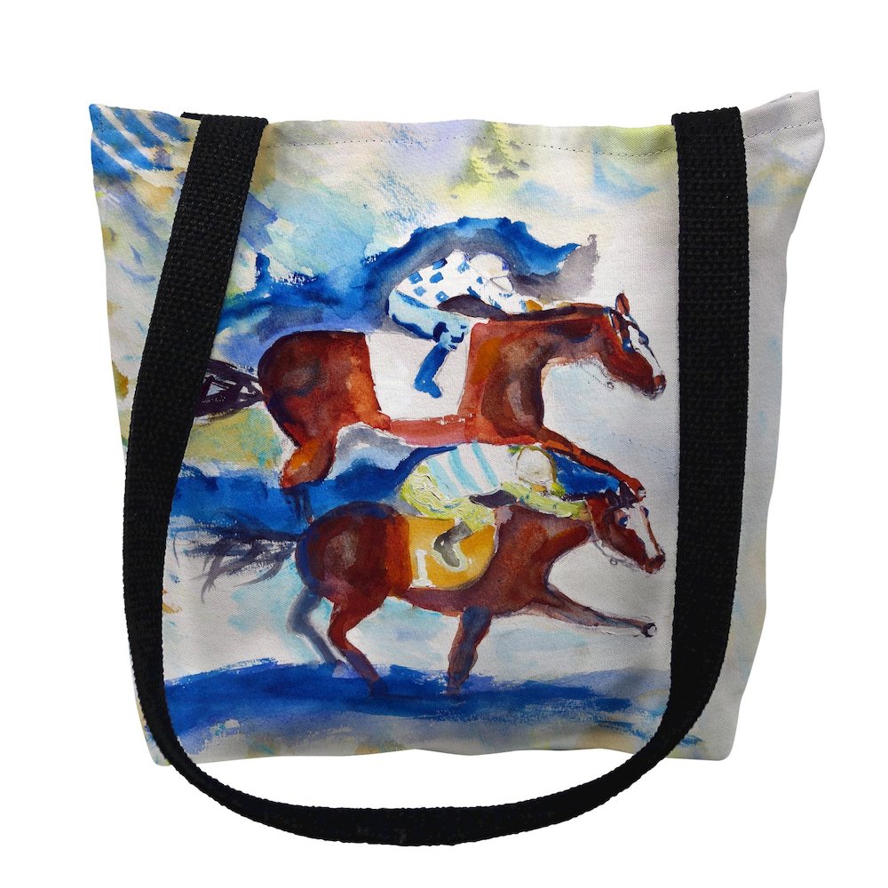 Photo Finish Small Tote Bag 13x13. Picture 1