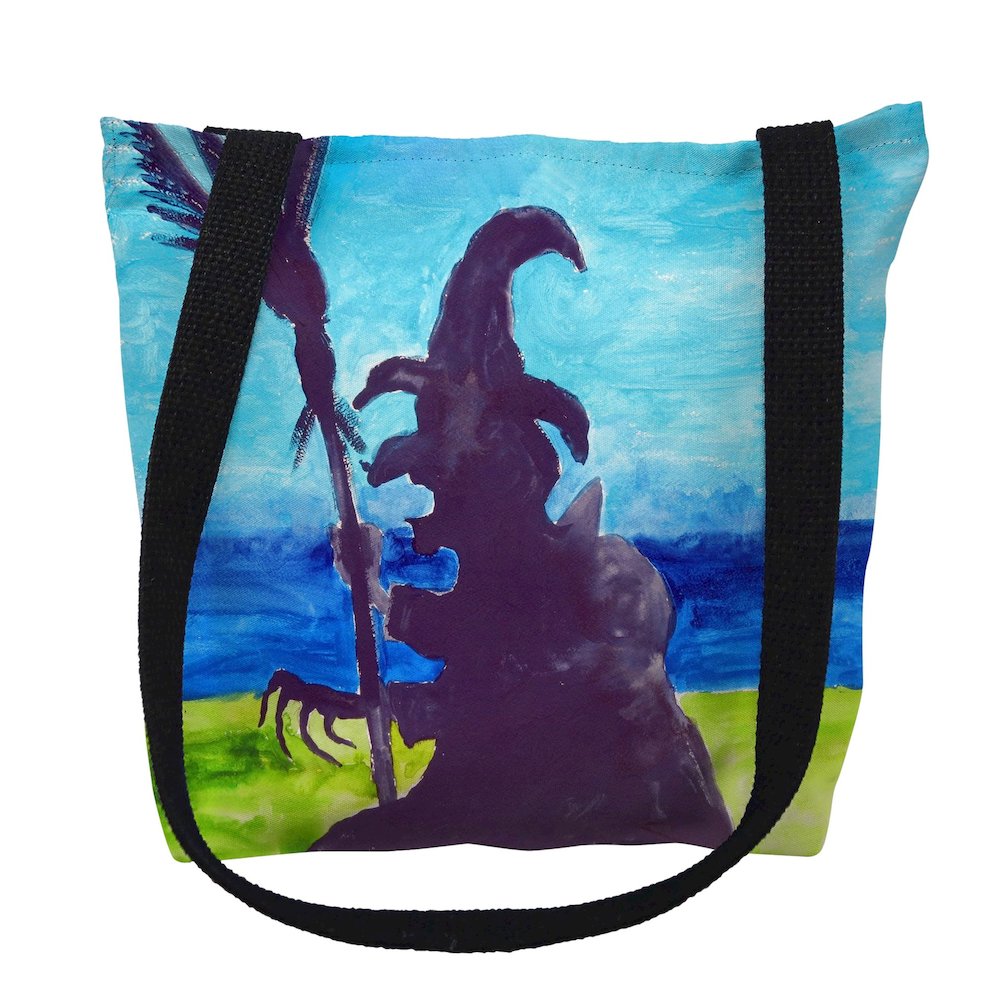 Wicked Witch Medium Tote Bag 16x16. Picture 1