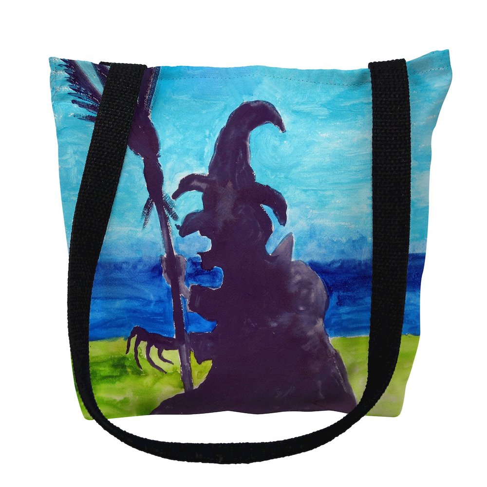 Wicked Witch Small Tote Bag 13x13. Picture 1