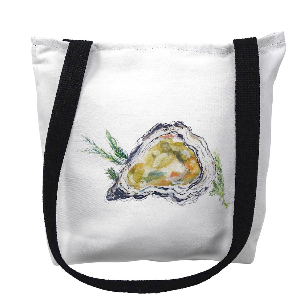 Oyster Shell Medium Tote Bag 16x16. Picture 1