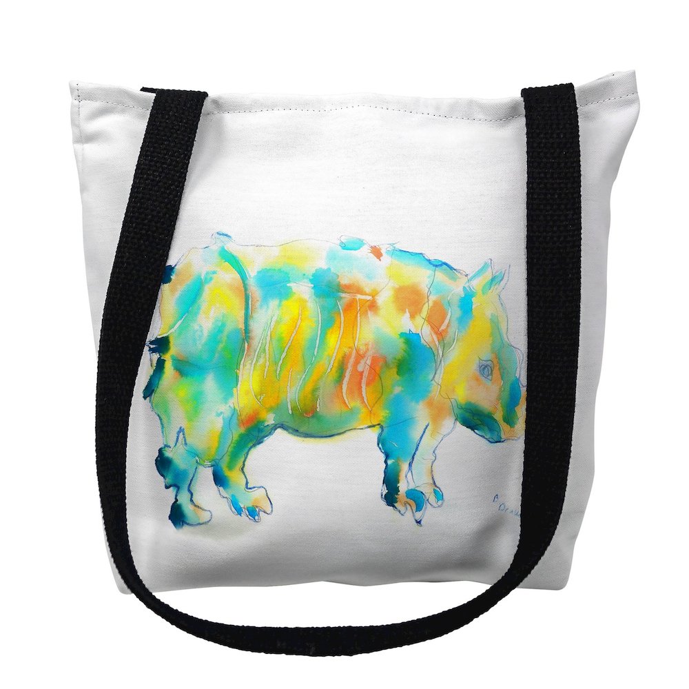 Rhino Small Tote Bag 13x13. Picture 1
