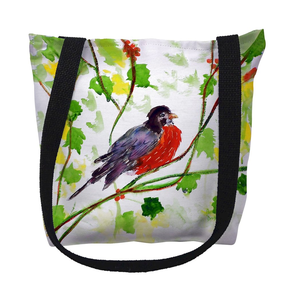 Robin Medium Tote Bag 16x16. Picture 1