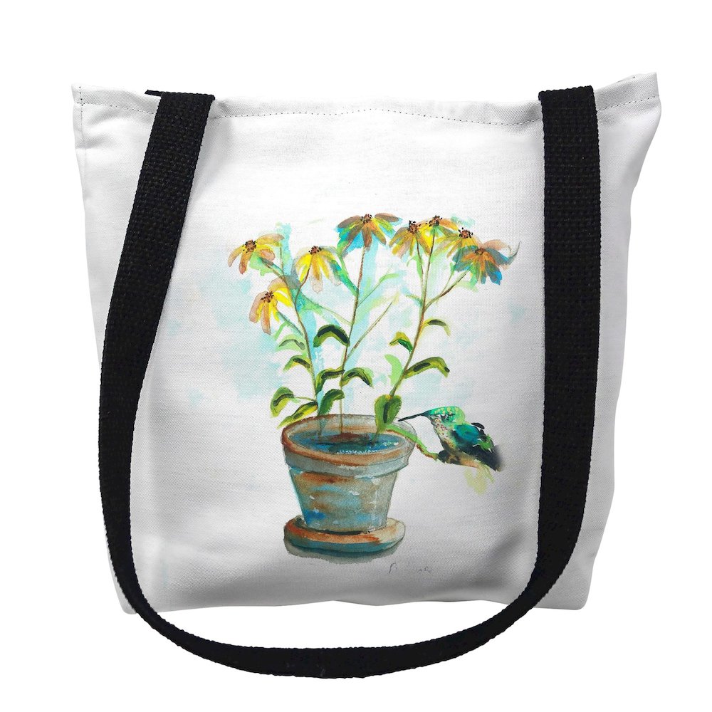 Pot to Daisies Medium Tote Bag 16x16. Picture 1