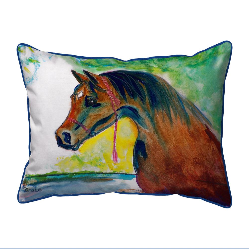 Prize Horse Extra Large Zippered Pillow 20x24. Picture 1