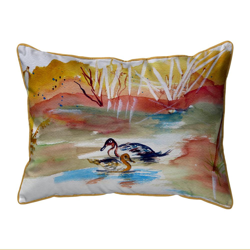 Redhead Pair Extra Large Zippered Pillow 20x24. Picture 1