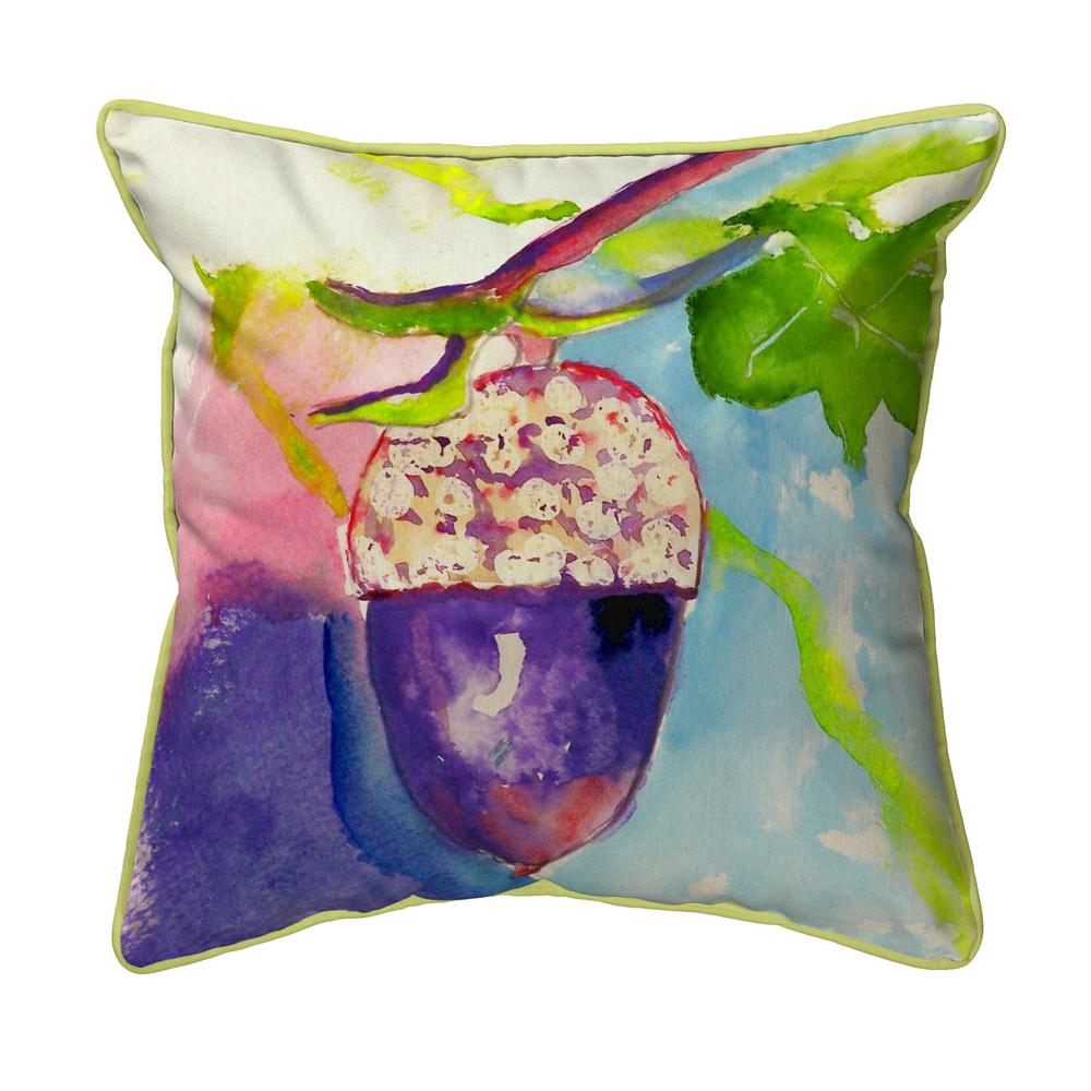 Acorn Extra Large Zippered Pillow 22x22. Picture 1