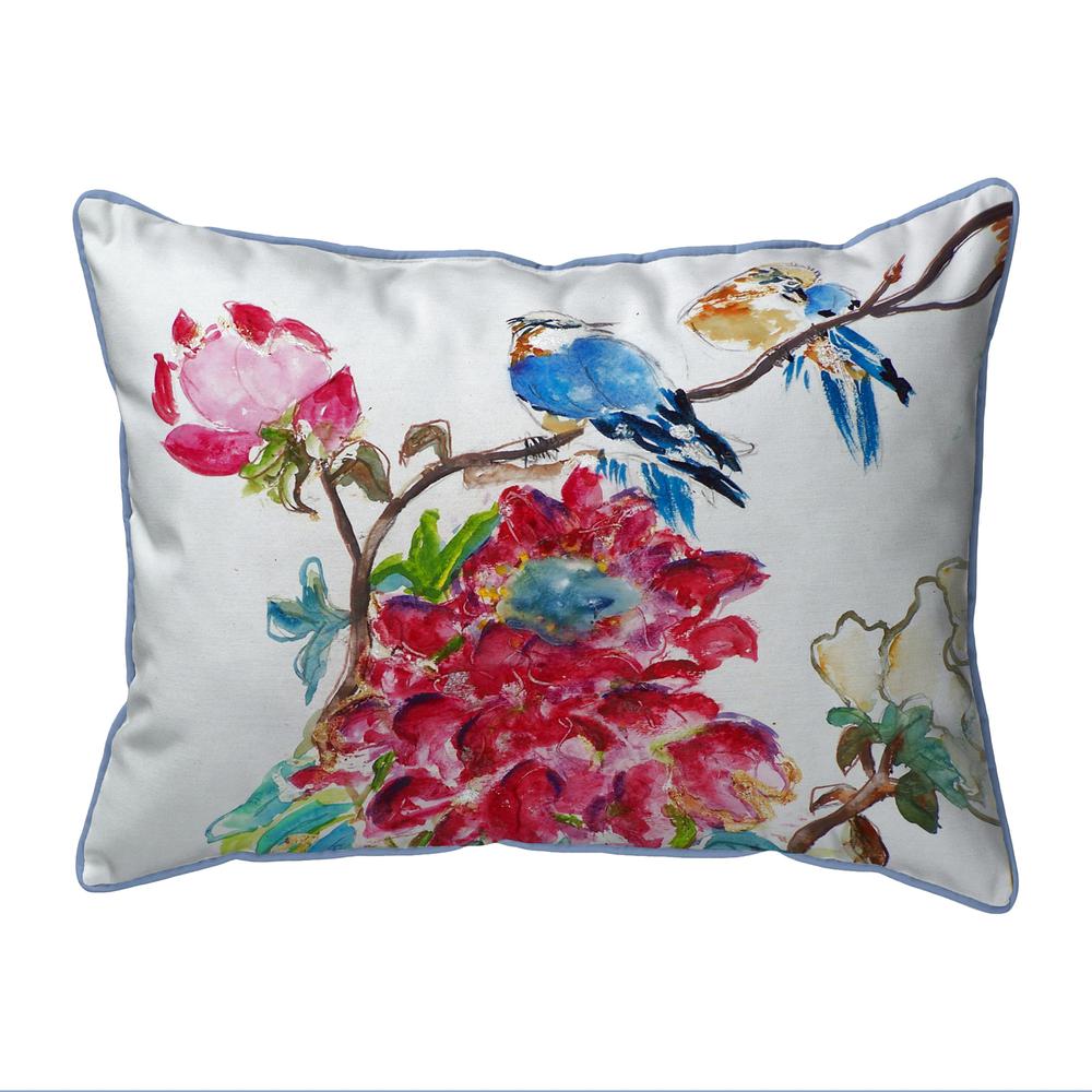 Camelia Extra Large Zippered Pillow 20x24. Picture 1