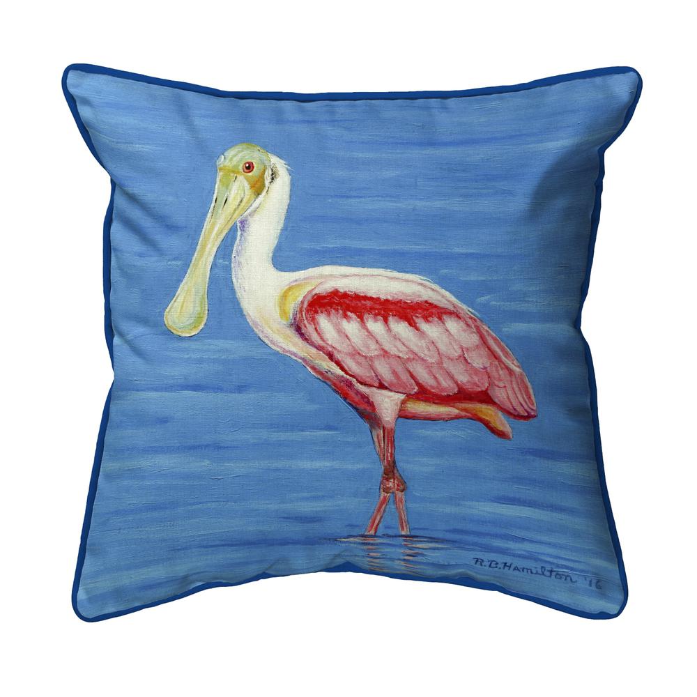 Dick's Spoonbill Extra Large Zippered Pillow 22x22. Picture 1