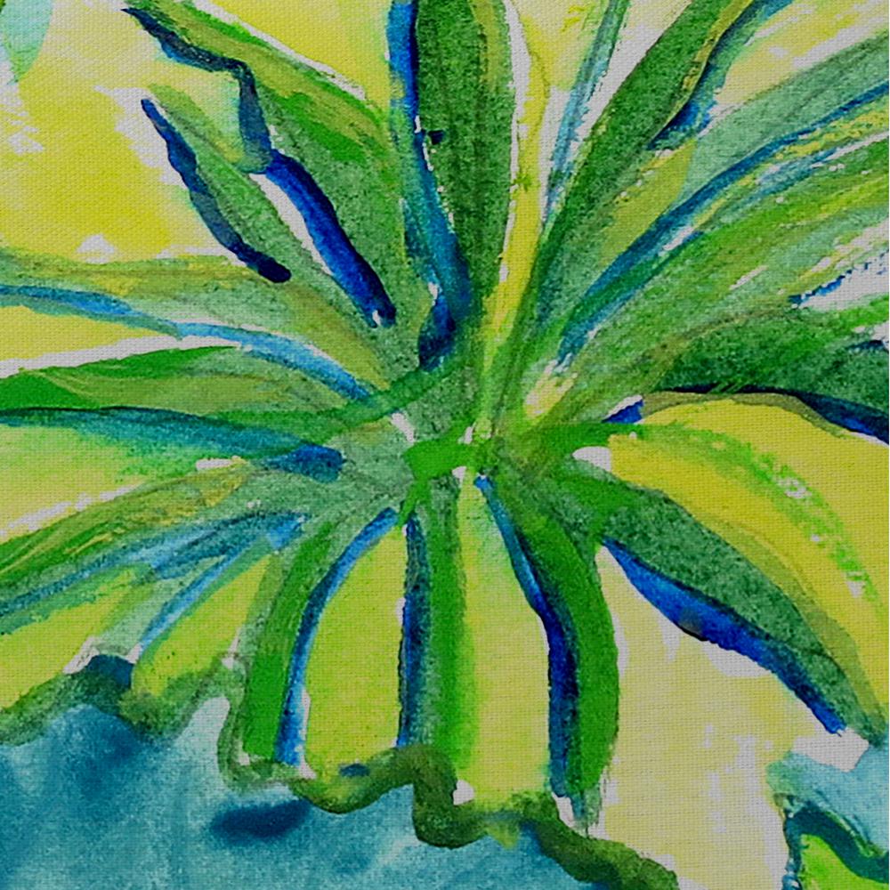 Wild Garden  Indoor/Outdoor Extra Large Pillow 20x24. Picture 3