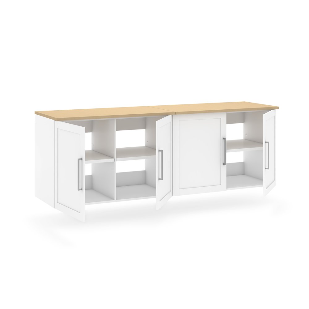 Garage Core 2 Base Cabinet MDF Doors, White Finish. Picture 10