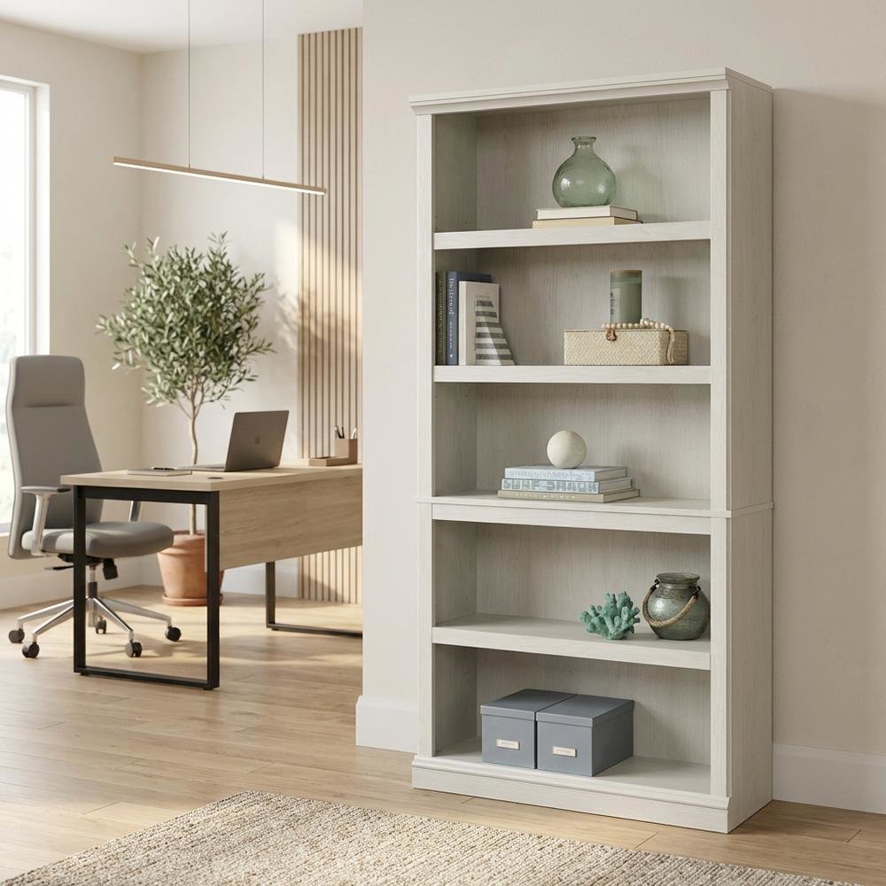Miscellaneous Storage Bookcase, Glacier Oak finish. Picture 2