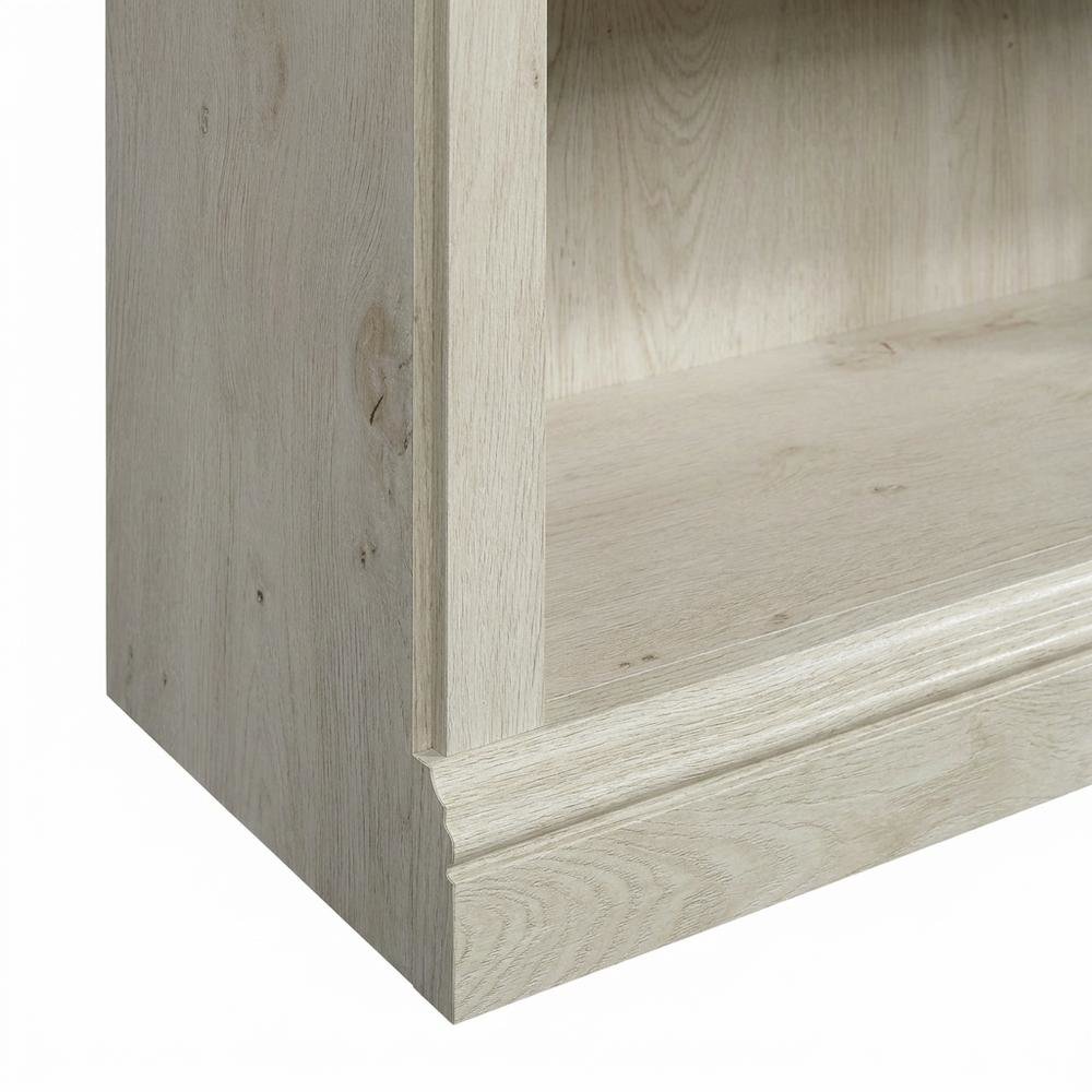 Chalked Chestnut Storage Bookcase with Versatile Shelving for Home Use. Picture 7