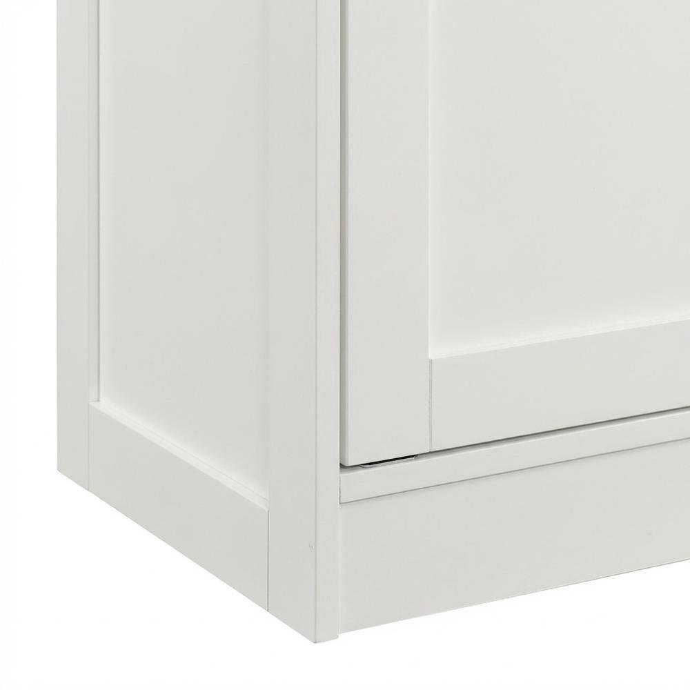 Gray Finish Storage Cabinet - Spacious Rectangular Design, Durable Construction. Picture 6