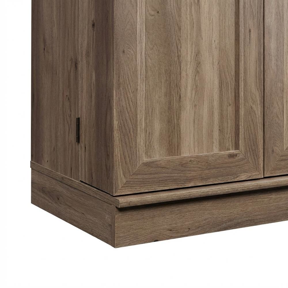 Salt Oak Storage Cabinet With Spacious Interior And Classic Finish. Picture 6