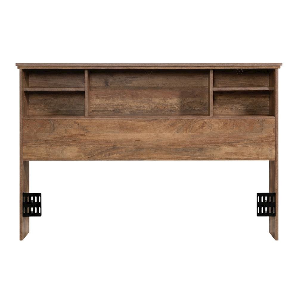 Engineered Wood Farmhouse Bookcase Headboard for Full and Queen Beds. Picture 1
