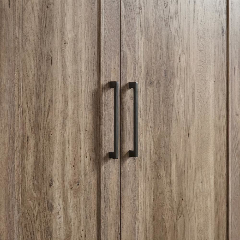 Salt Oak Storage Cabinet With Spacious Interior And Classic Finish. Picture 5