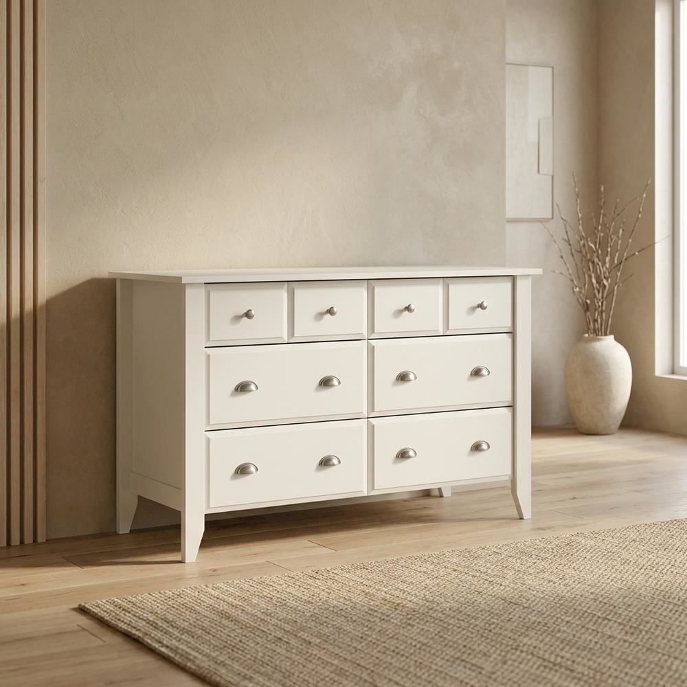 Shoal Creek Dresser, Soft White finish. Picture 1