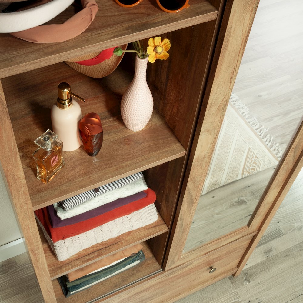 River Ranch Wardrobe Cabinet in Sindoori Mango Finish. Picture 12