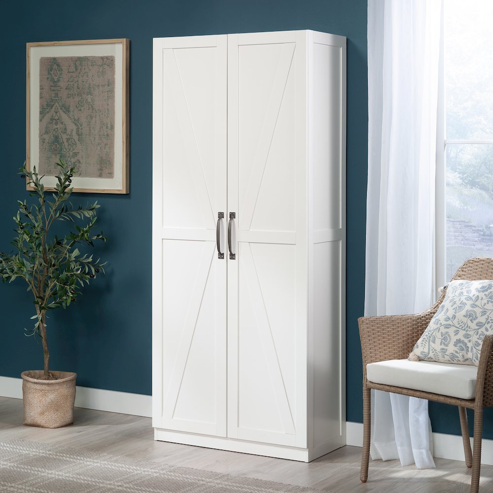 Miscellaneous Storage Cabinet, White finish. Picture 2
