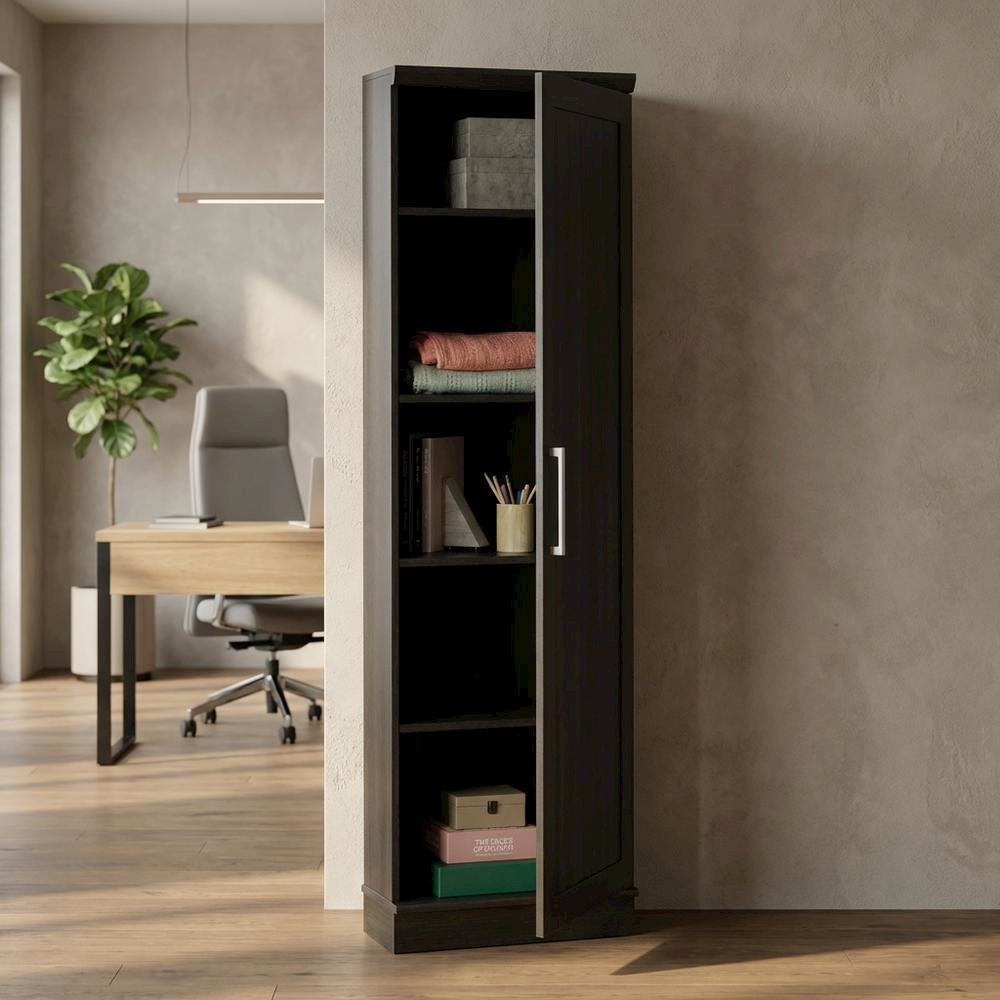 HomePlus Storage Cabinet, Dakota Oak finish. Picture 3