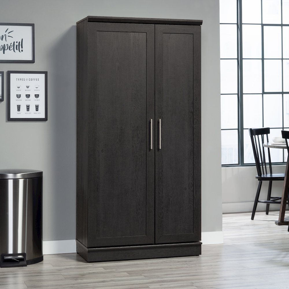 HomePlus Storage Cabinet, Raven Oak finish. Picture 5