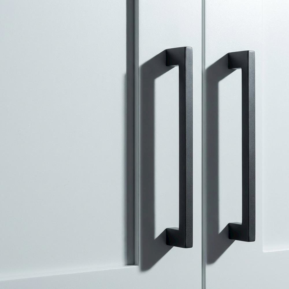HomePlus Storage Cabinet, Soft White finish. Picture 4