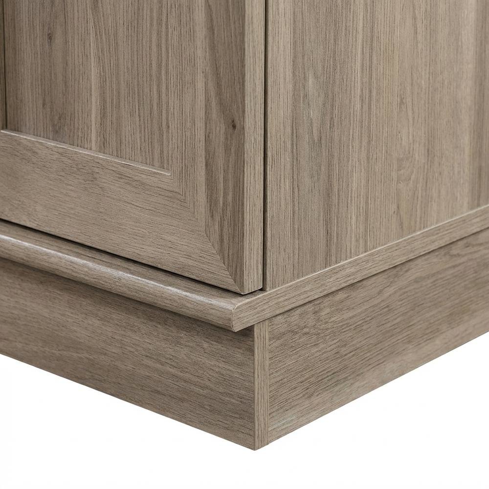 Salt Oak Storage Cabinet With Rectangle Shape And Spacious Design. Picture 6