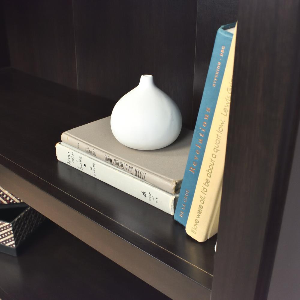 Miscellaneous Storage Bookcase, Jamocha Wood finish. Picture 9