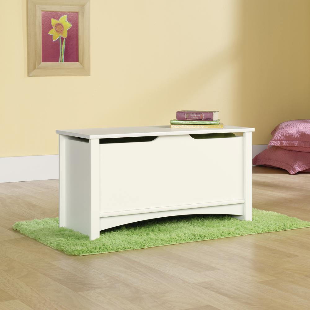 Shoal Creek Storage Chest, Soft White finish. Picture 2