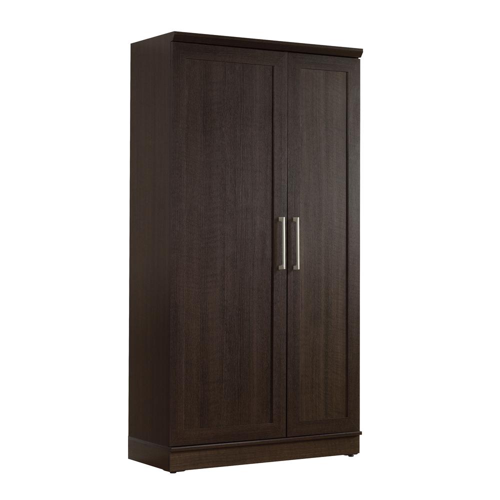 HomePlus Storage Cabinet, Dakota Oak finish. Picture 1