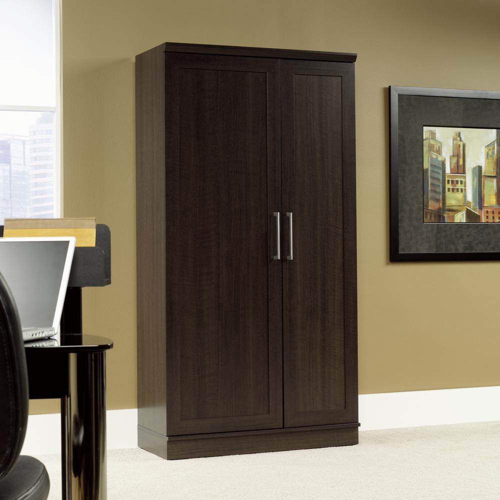 HomePlus Storage Cabinet, Dakota Oak finish. Picture 5
