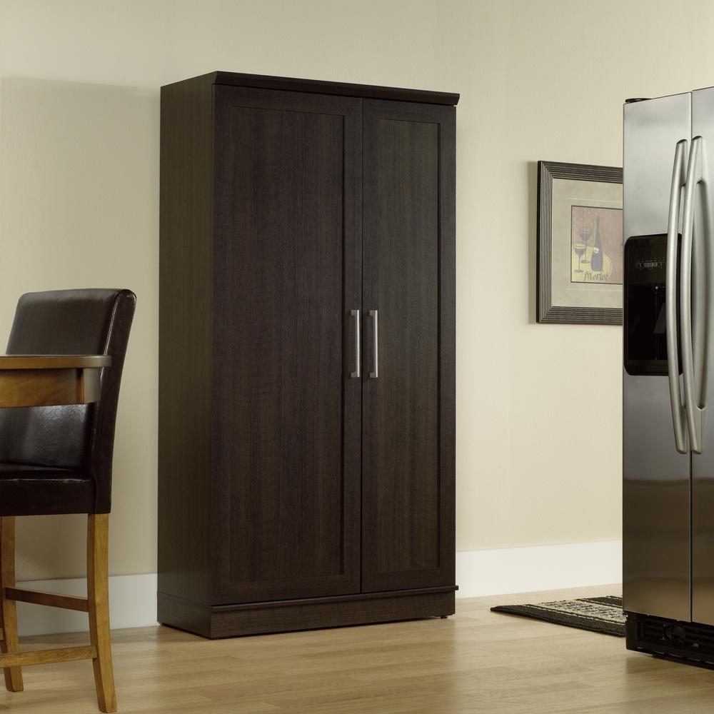 HomePlus Storage Cabinet, Dakota Oak finish. Picture 6