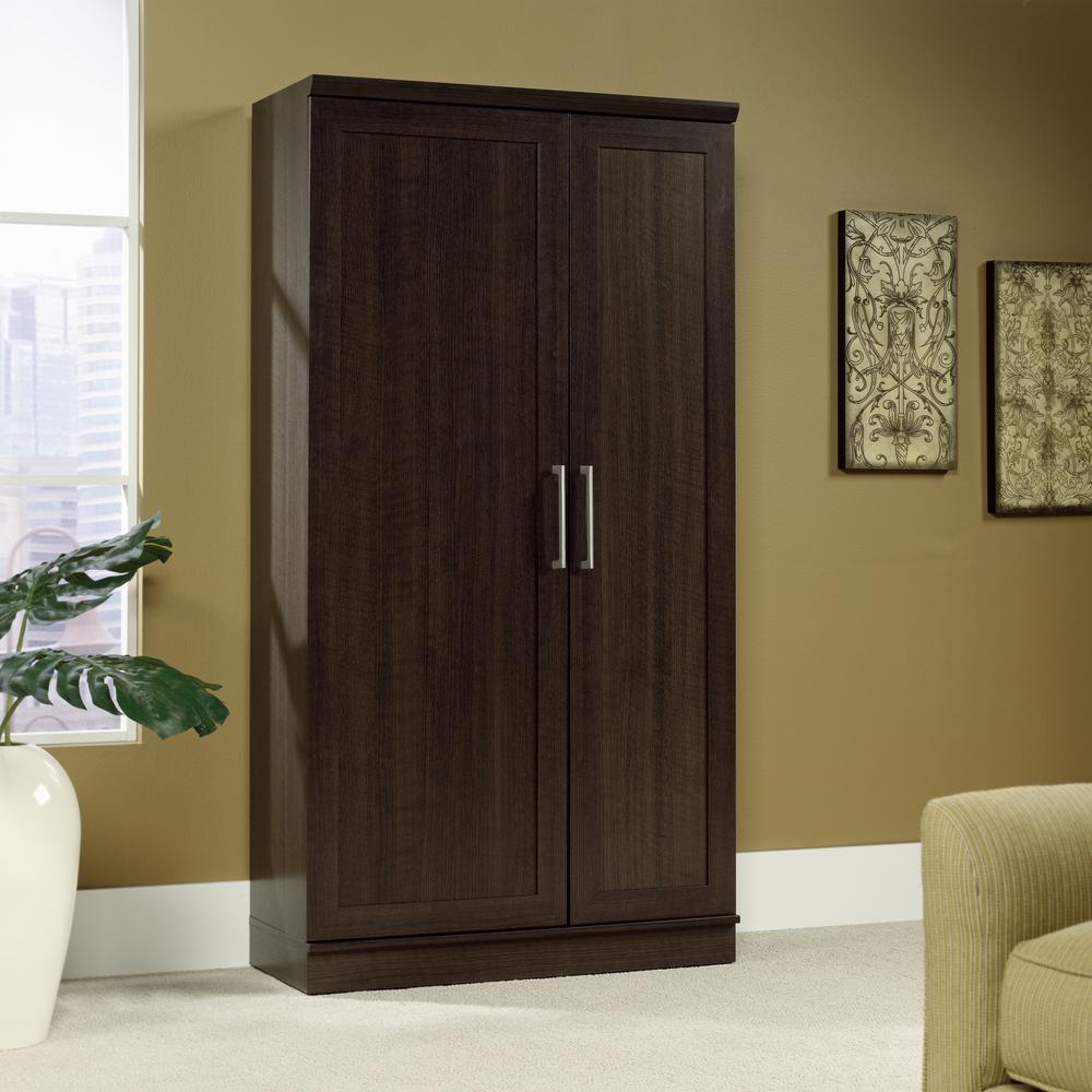HomePlus Storage Cabinet, Dakota Oak finish. Picture 7