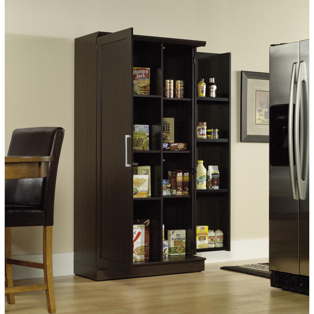 HomePlus Storage Cabinet, Dakota Oak finish. Picture 8
