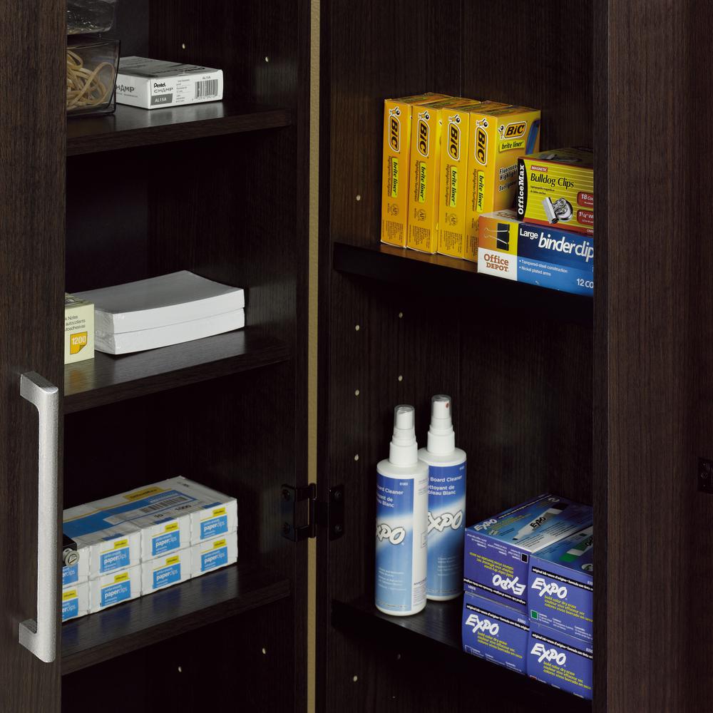 HomePlus Storage Cabinet, Dakota Oak finish. Picture 9