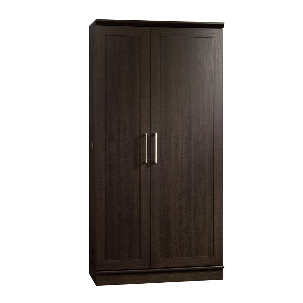 HomePlus Storage Cabinet, Dakota Oak finish. Picture 11