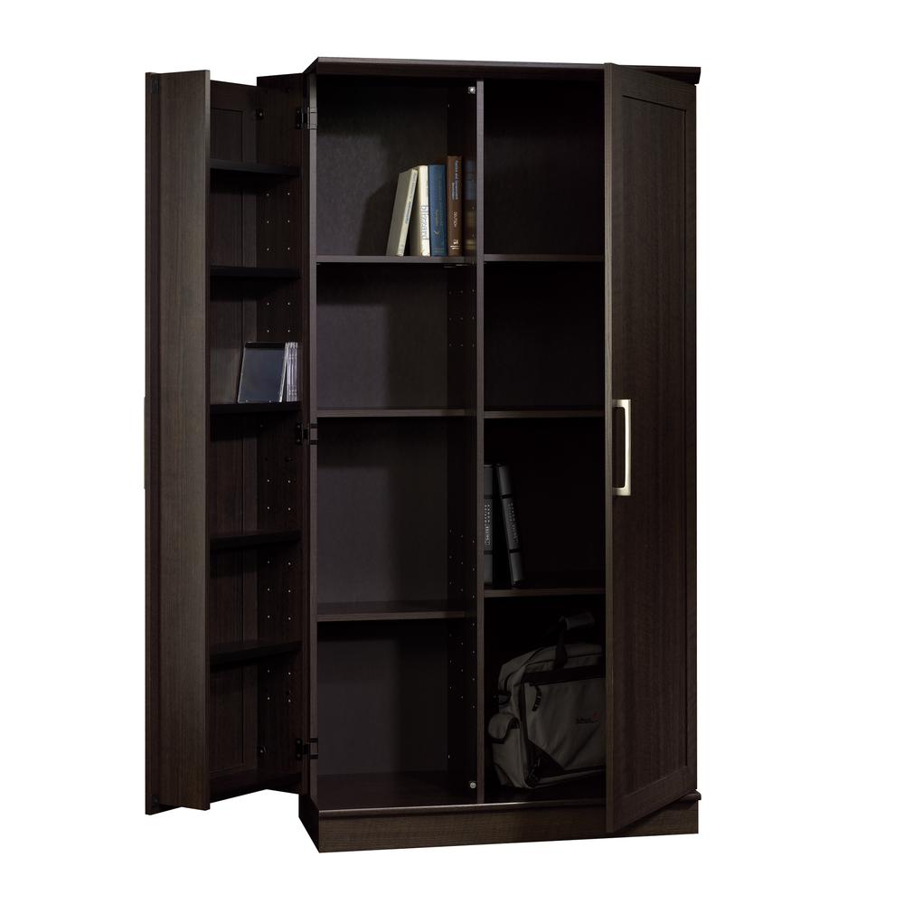HomePlus Storage Cabinet, Dakota Oak finish. Picture 12