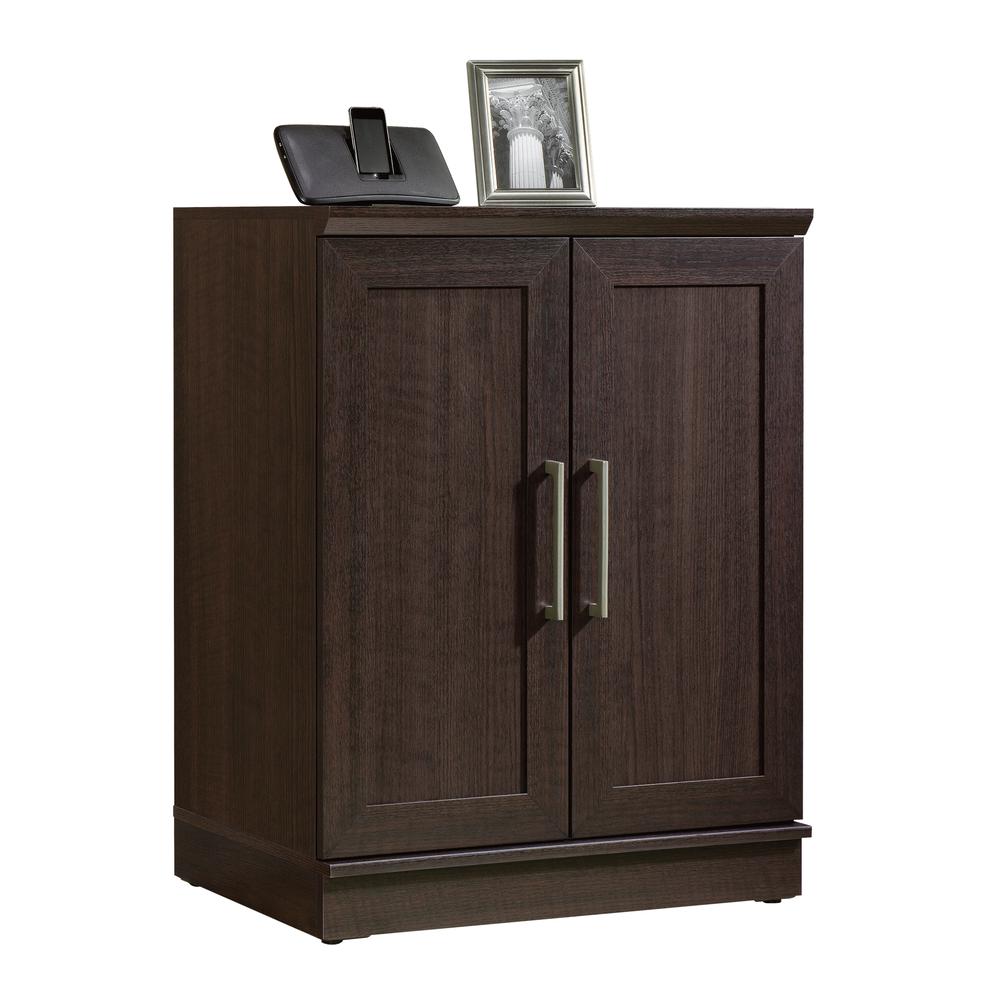 HomePlus Storage Cabinet, Dakota Oak finish. Picture 4