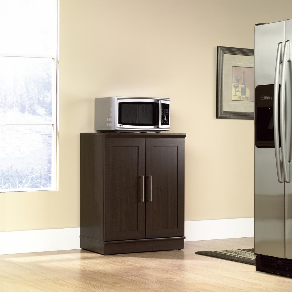 HomePlus Storage Cabinet, Dakota Oak finish. Picture 5